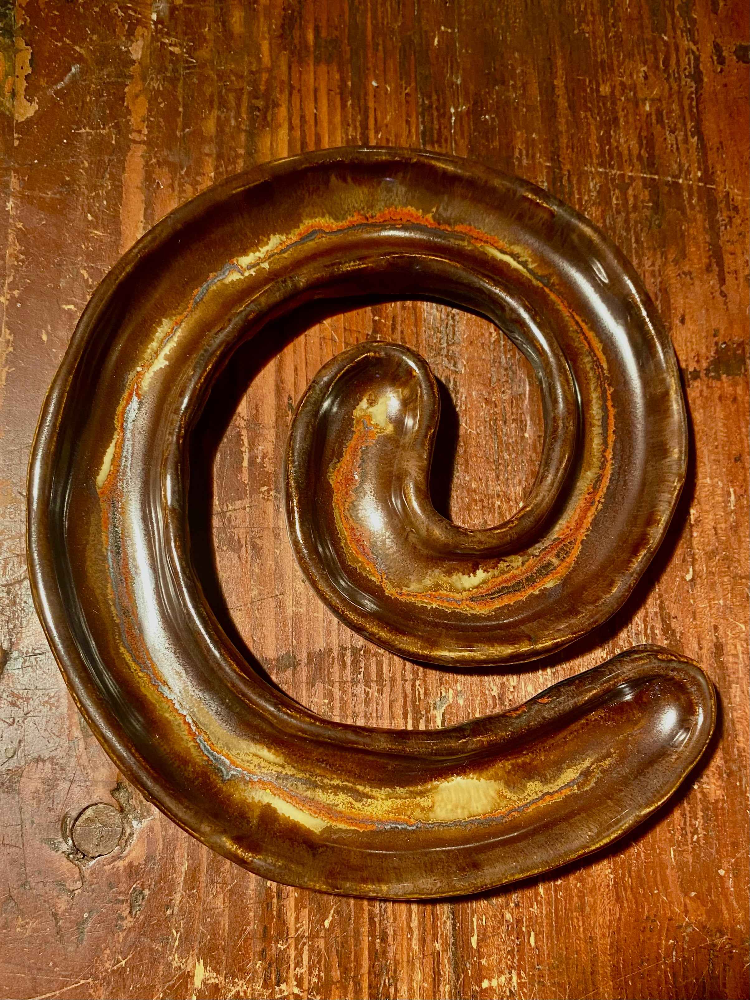 Ceramiczne naczynie na oliwki Spiral