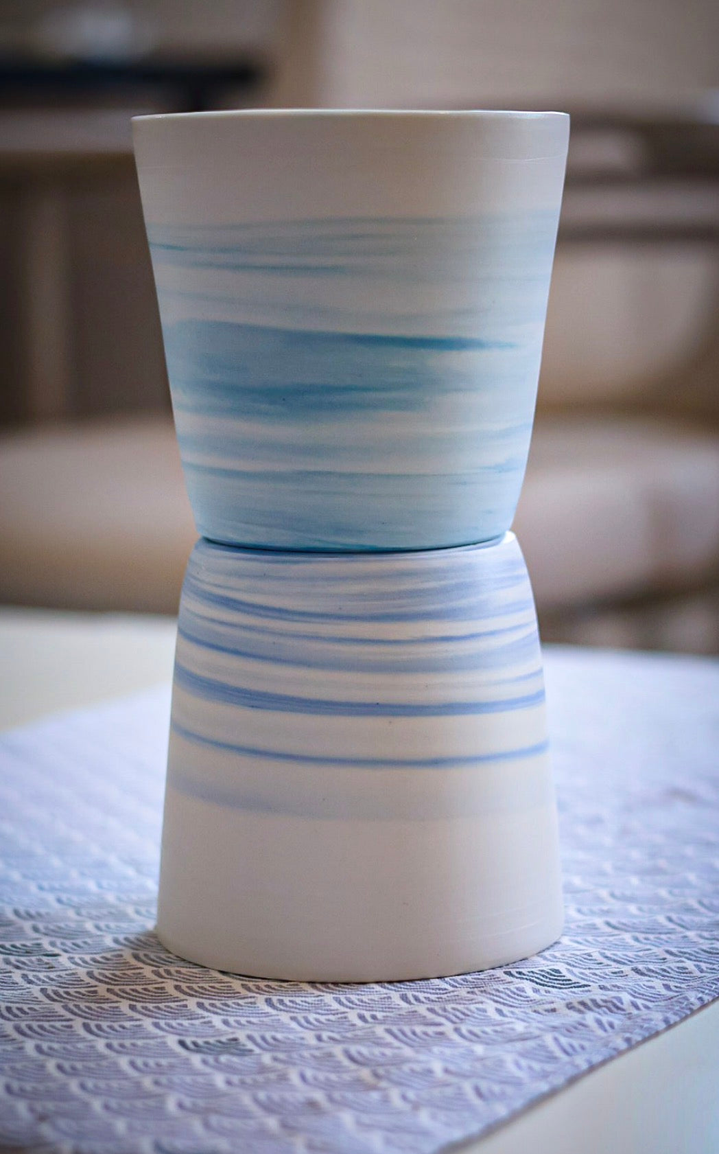 Szklanki Ashi (500 ml) - Porcelana Nerikomi