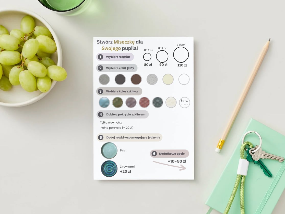 Stwórz miseczkę dla Swojego pupila