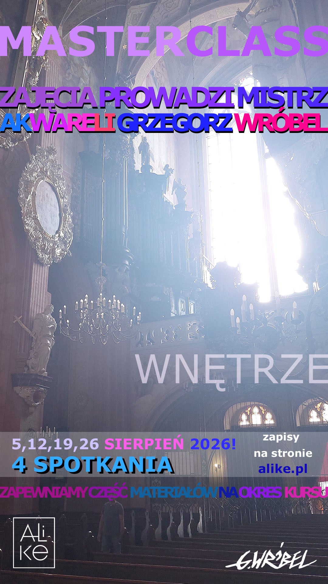 Masterclass Akwarelowy z Grzegorzem Wróblem