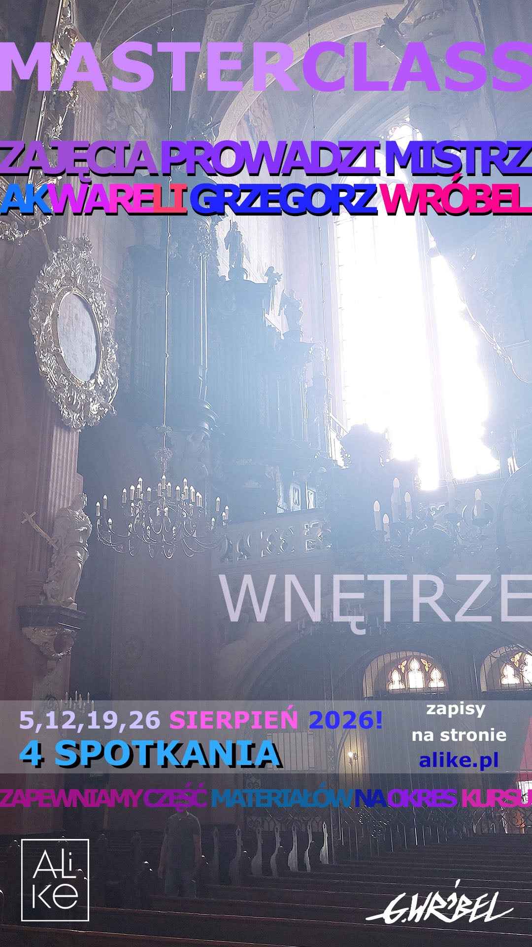 Masterclass Akwarelowy z Grzegorzem Wróblem