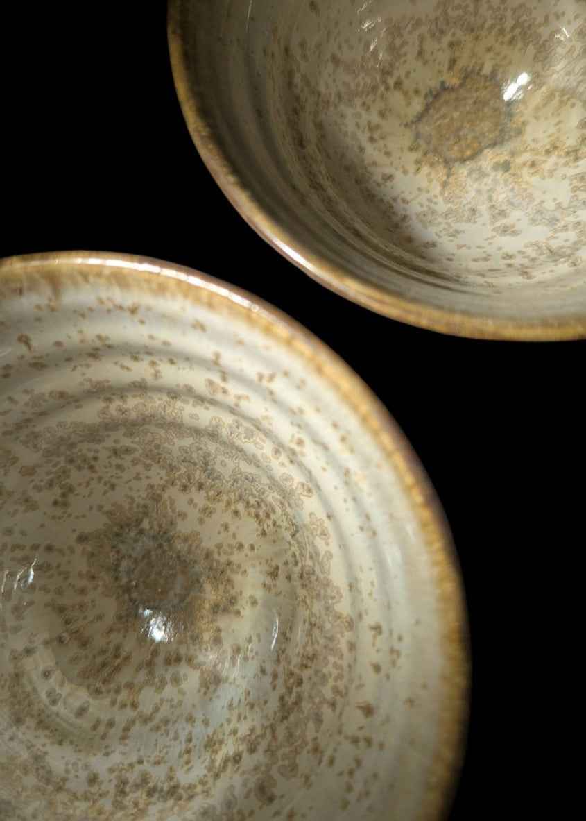 Zestaw - 2 miski do ryżu/miso/owsianki + 2 hashioki