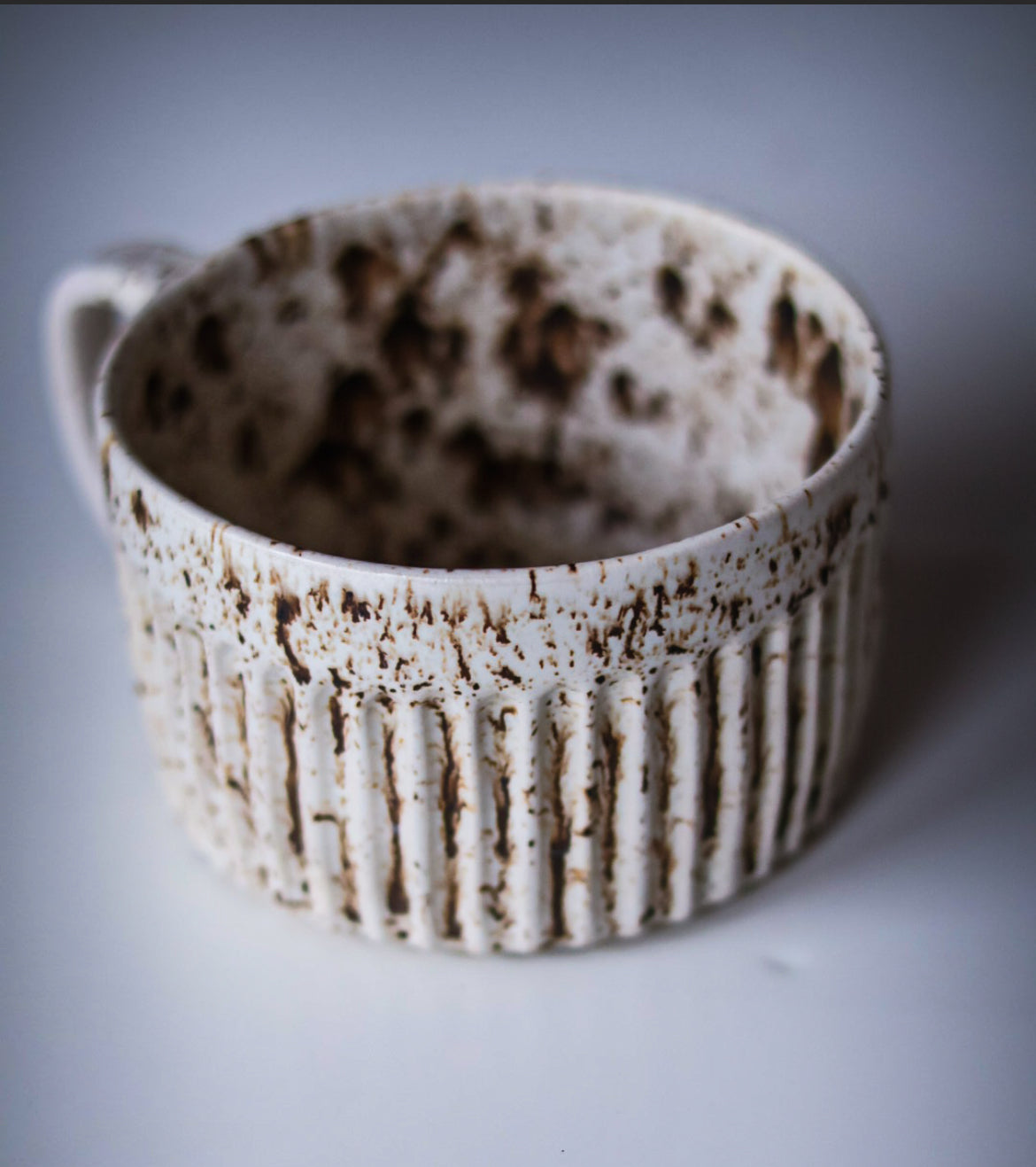 Kubki z ryflowaniem Takachiho i Aoshima (250-500ml) - Alike Pottery Studio