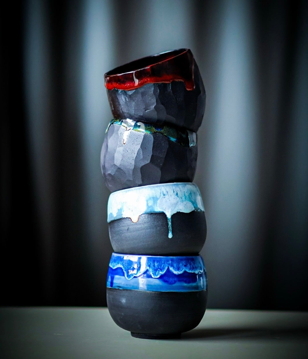 Kubki 4 Żywioły – Ogień / Ziemia / Woda / Powietrze – 300 ml