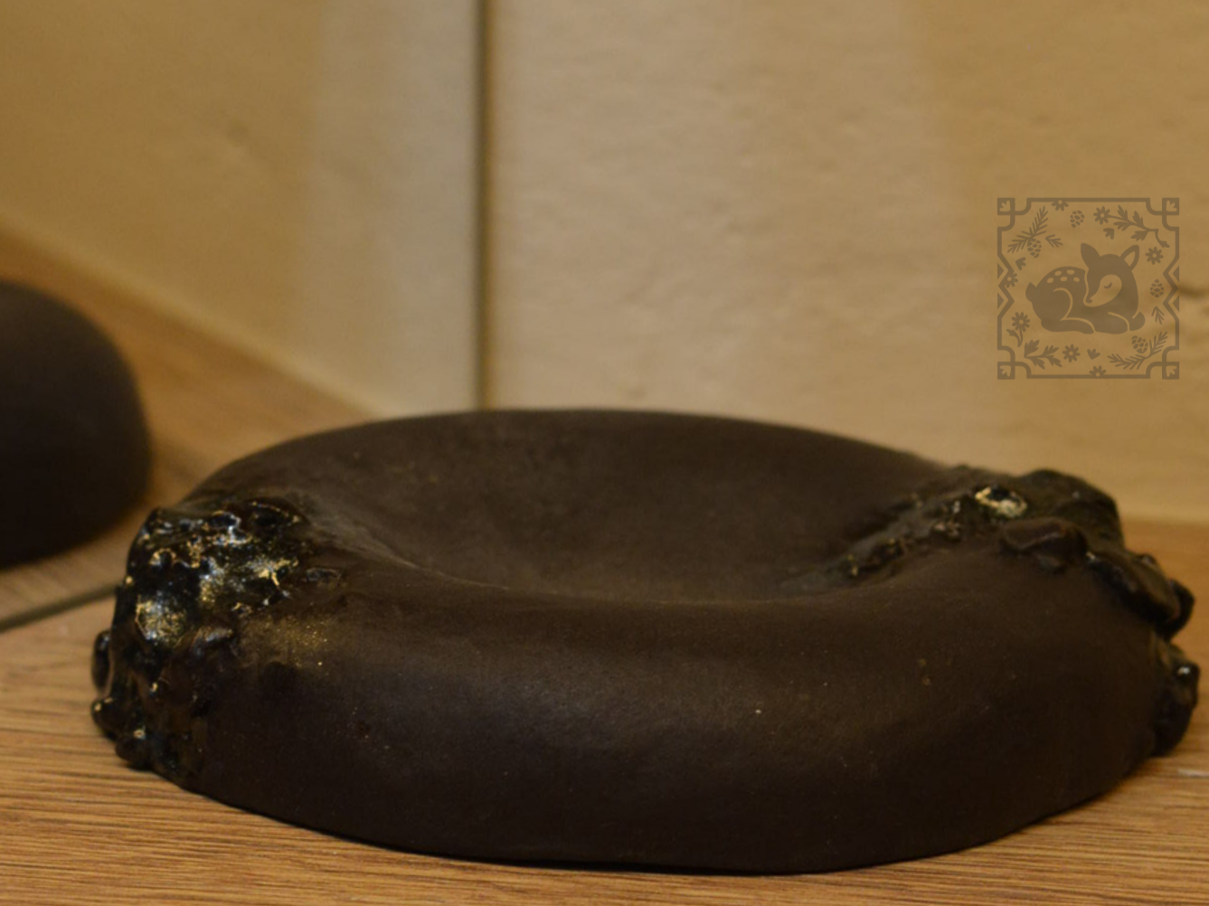 Talerzyk na biżuterię, magma z błyskiem #13 - Alike Pottery Studio