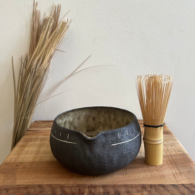 Czarka do Matcha – Ręcznie Robiona Ceramika | Seria White Horizon 330ml - Alike Pottery Studio