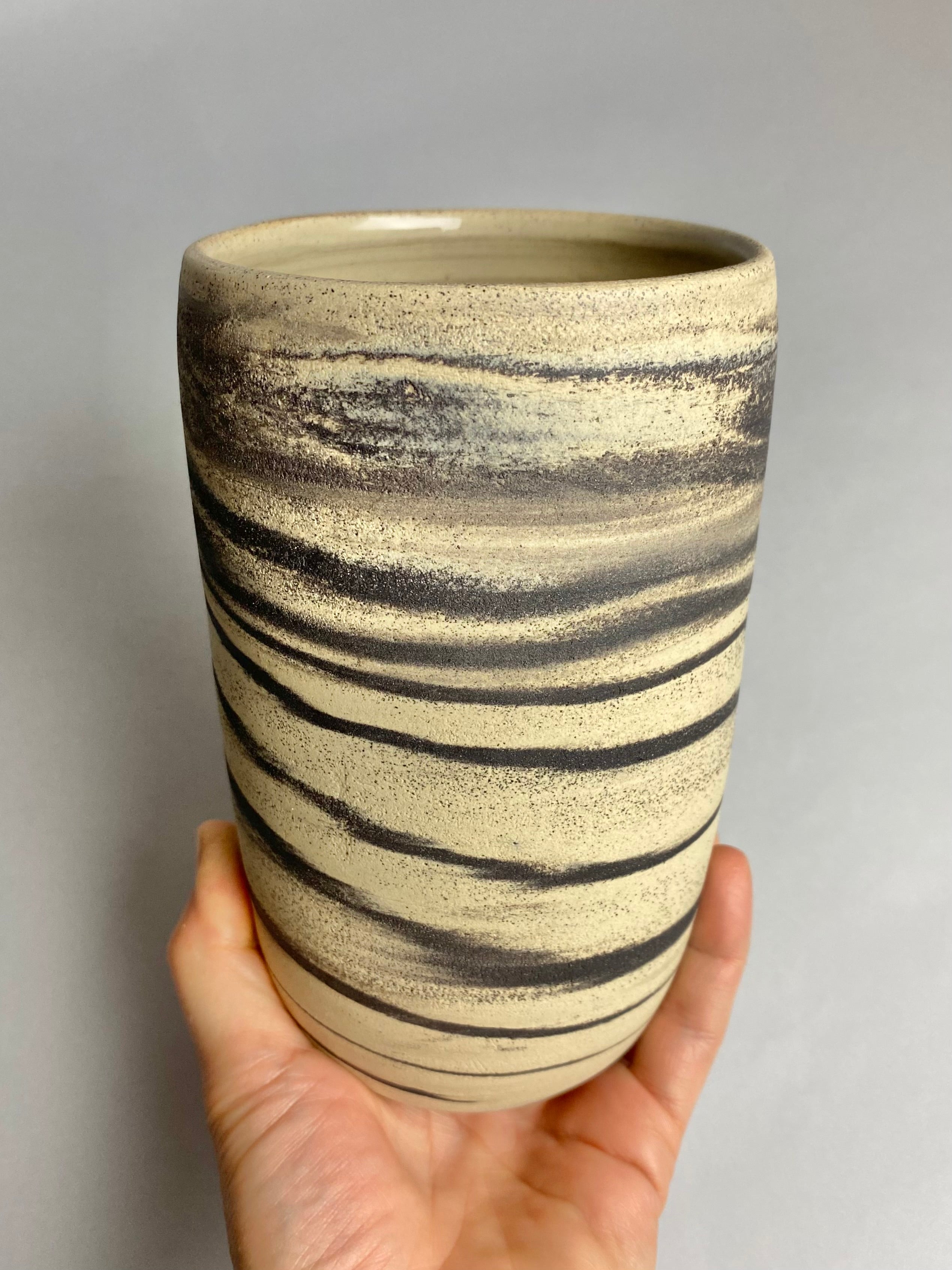 Wazon w paski - Alike Pottery Studio