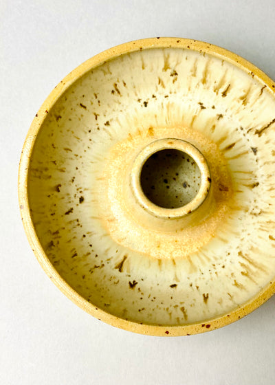 Świecznik słoneczny z kamionki - Alike Pottery Studio