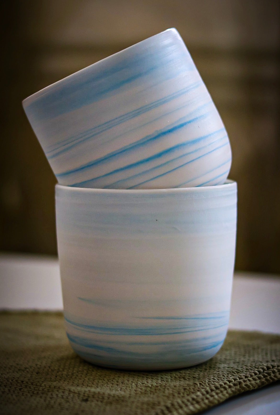 Szklanki Ashi (500 ml) - Porcelana Nerikomi