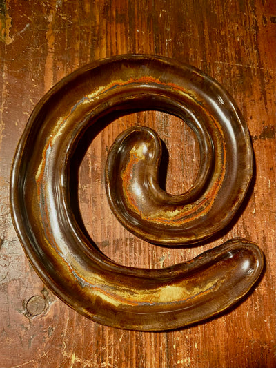Ceramiczne naczynie na oliwki Spiral