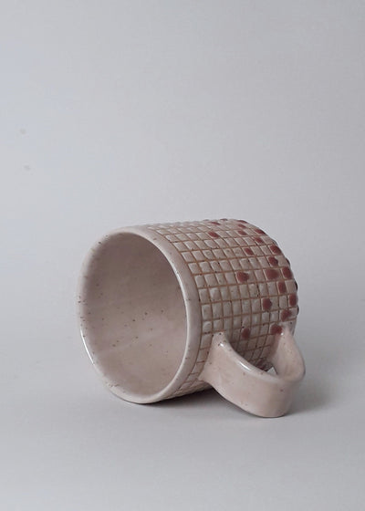 Kubek sensoryczny "Mleczno-truskawkowy 2" - Alike Pottery Studio