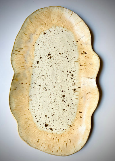 Patera duża w barwach lata - Alike Pottery Studio