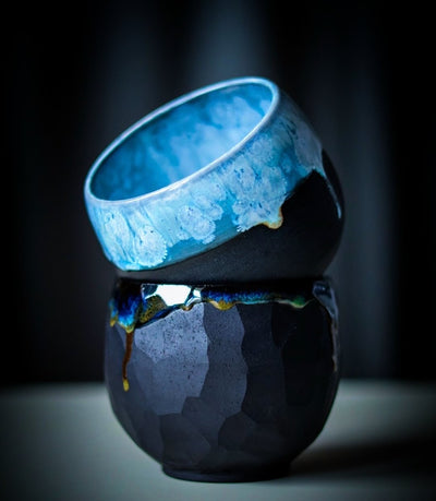 Kubki 4 Żywioły – Ogień / Ziemia / Woda / Wiatr (300 ml) - Alike Pottery Studio