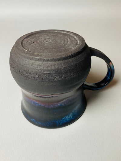 Kubek z brzuszkiem gwiaździsta noc nr 2 - Alike Pottery Studio