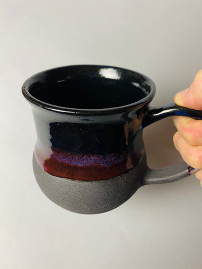 Kubek z brzuszkiem gwiaździsta noc nr 2 - Alike Pottery Studio