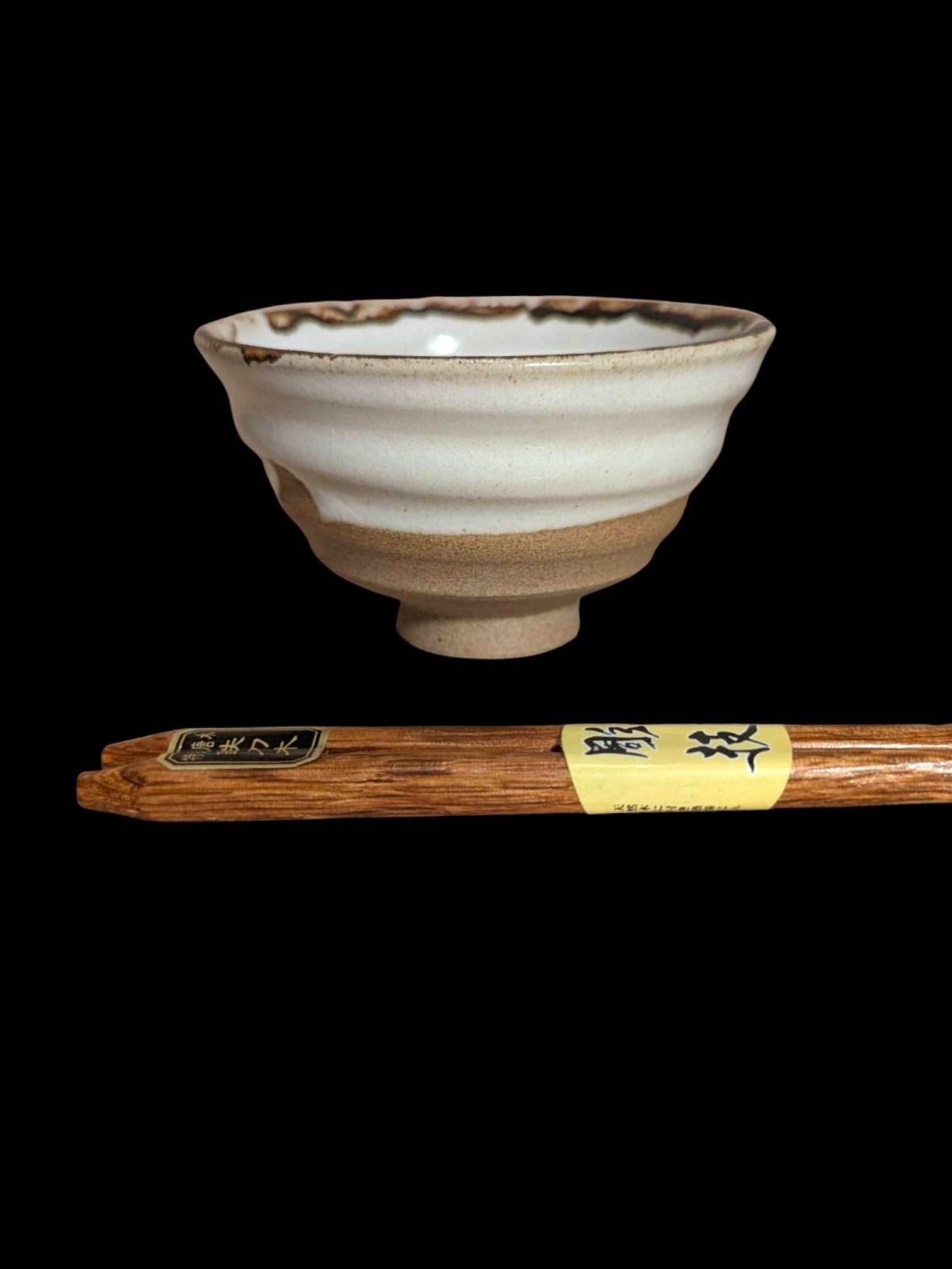 Zestaw dwóch miseczek z podstawkami pod pałeczki. Kobachi + Hashioki - Alike Pottery Studio