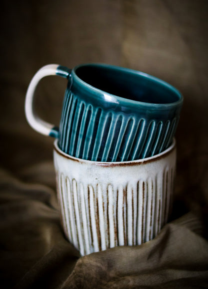 Kubki z ryflowaniem Takachiho i Aoshima (250-500ml)