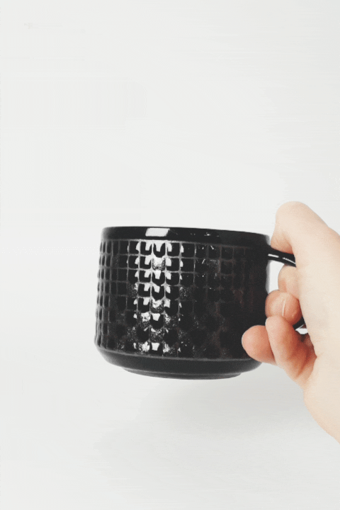 Kubek sensoryczny "Światło i mrok" - Alike Pottery Studio