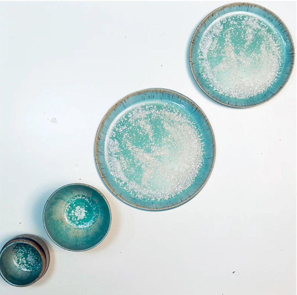 Zestawy Umi: 2 Talerze, Miseczka, Czarka nerikomi