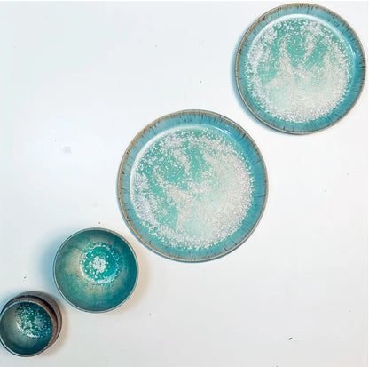 Zestawy Umi: 2 Talerze, Miseczka, Czarka nerikomi