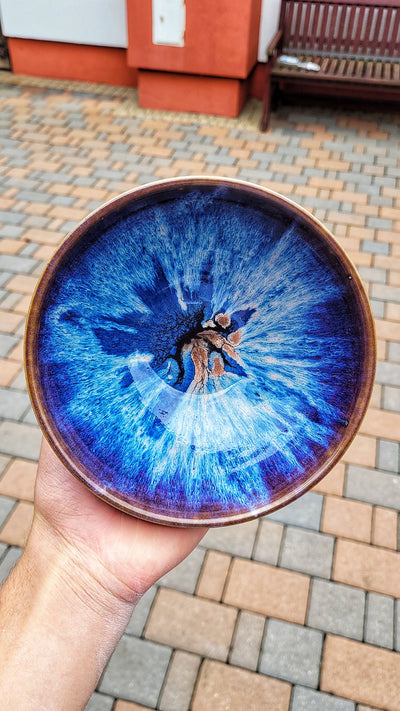KJ-111 Stoneware Glaze Nebula Blue 473ml
