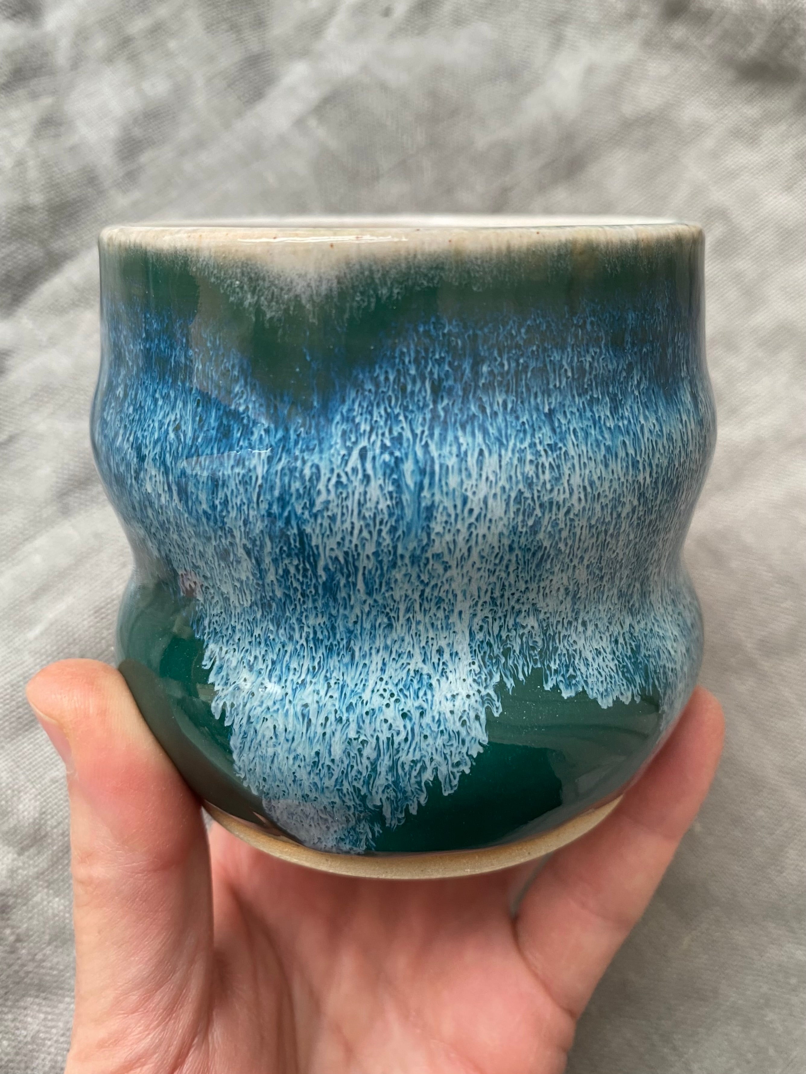 Czarka falowana letnie wakacje nr 4 - Alike Pottery Studio