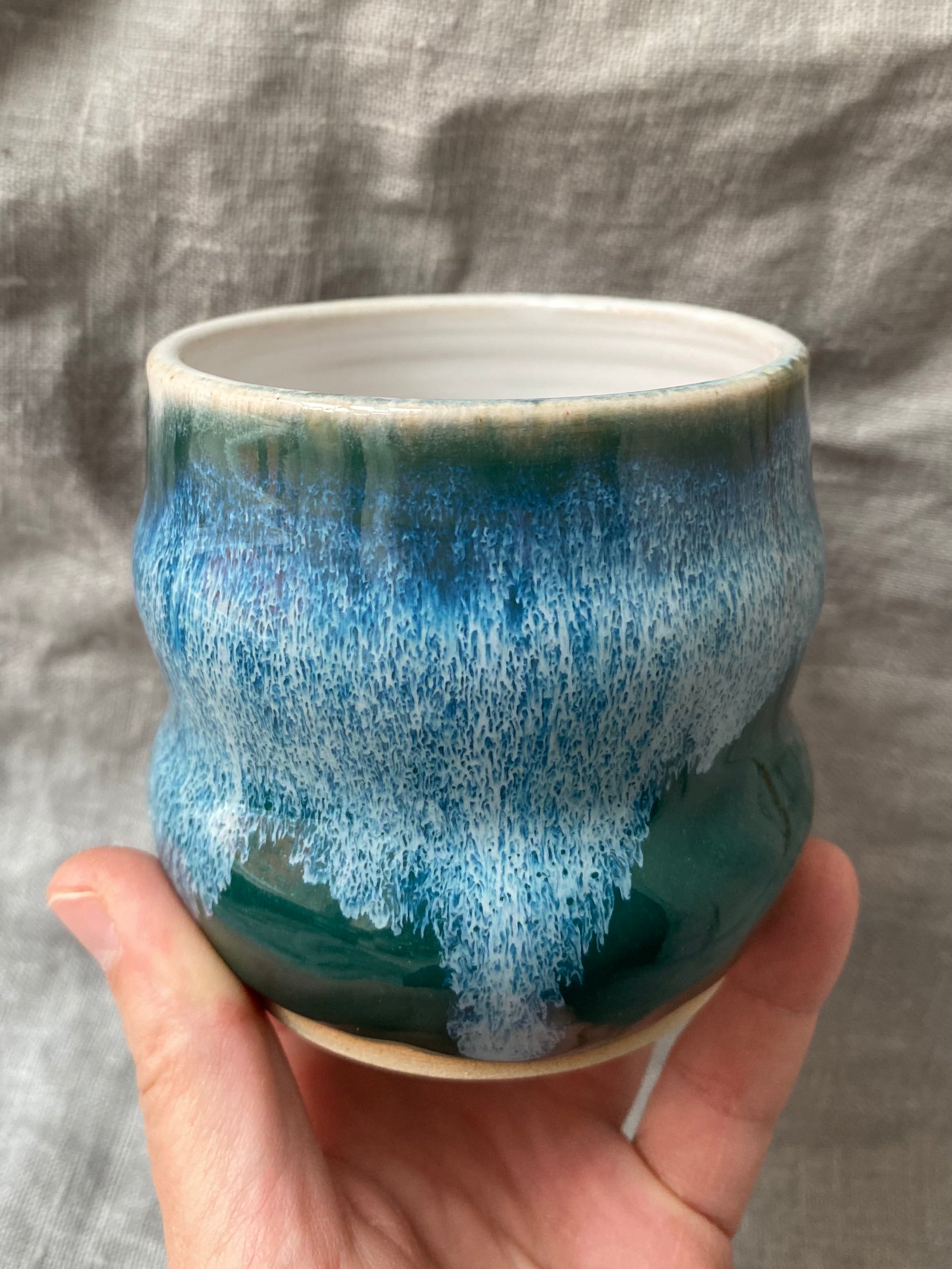 Czarka falowana letnie wakacje nr 4 - Alike Pottery Studio