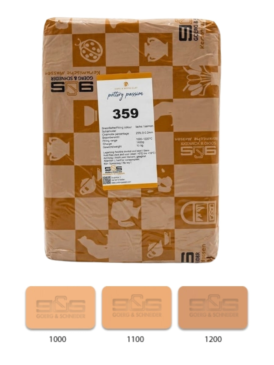 Glina Goerg & Schneider 359 10kg - Alike Pottery Studio