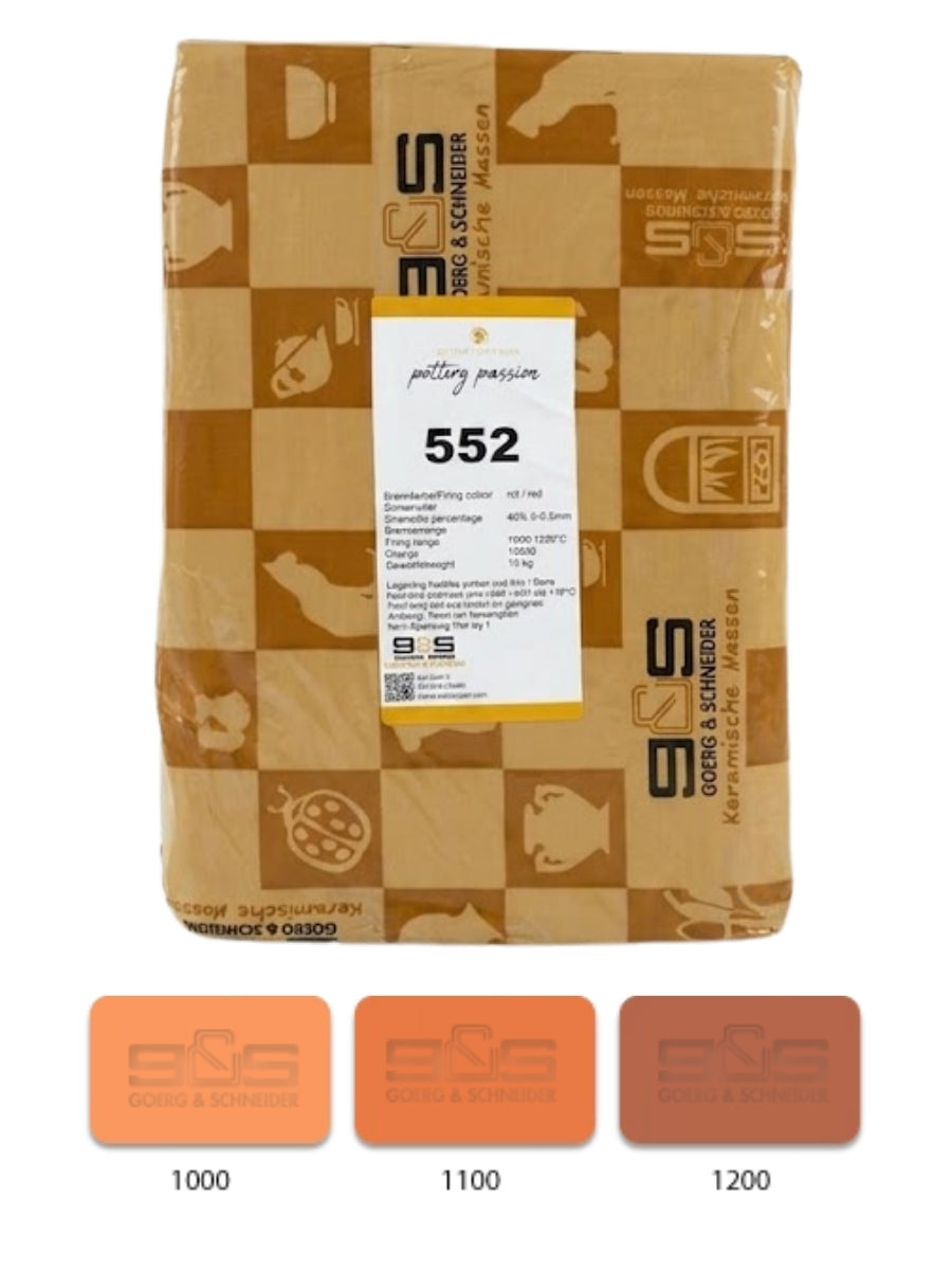 Glina Goerg & Schneider 552 10kg - Alike Pottery Studio