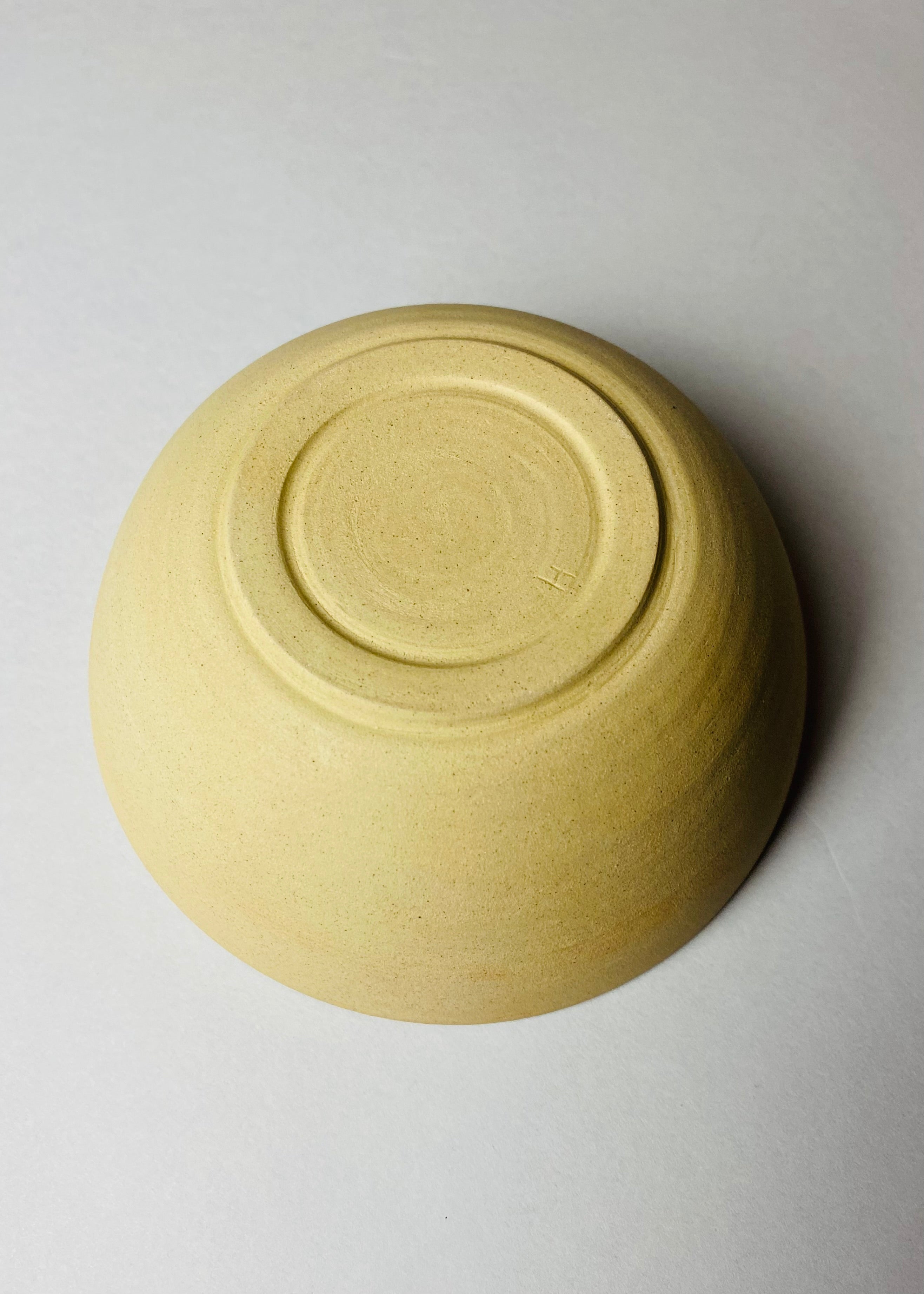 Miseczka z żółtej kamionki