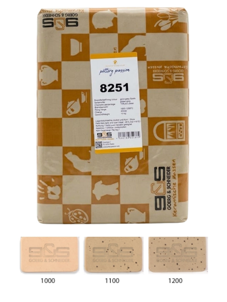 Glina Goerg & Schneider 8251 10kg - Alike Pottery Studio
