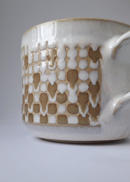 Kubek sensoryczny "Topione serduszka"