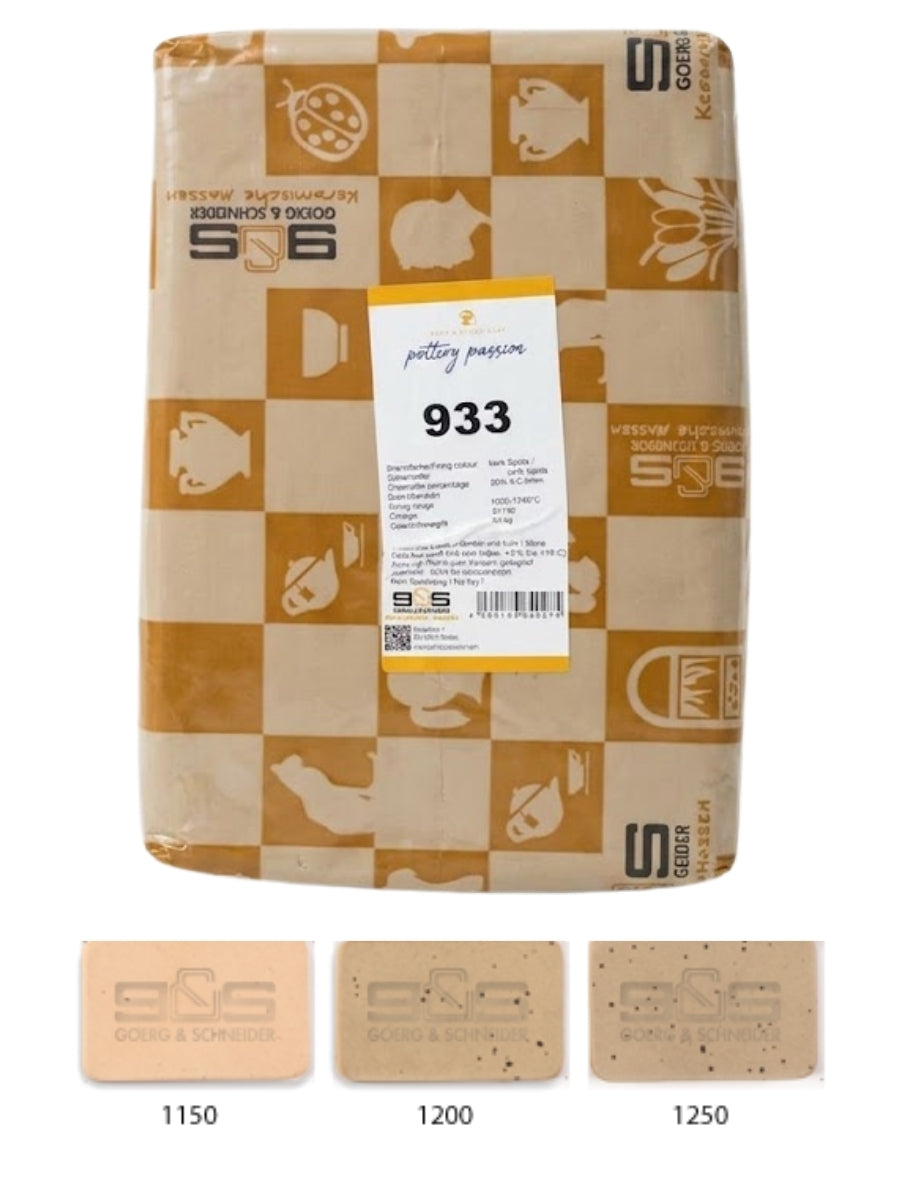 Glina Goerg & Schneider 933 10kg - Alike Pottery Studio