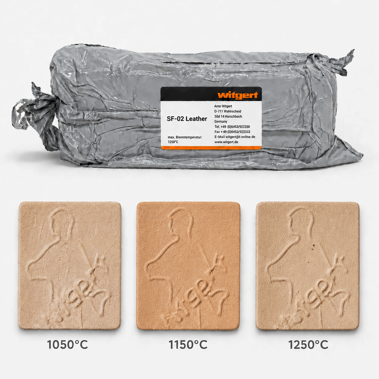 Masa Witgert 02 SF 25% 0-0,2mm leather 10kg - Alike Pottery Studio