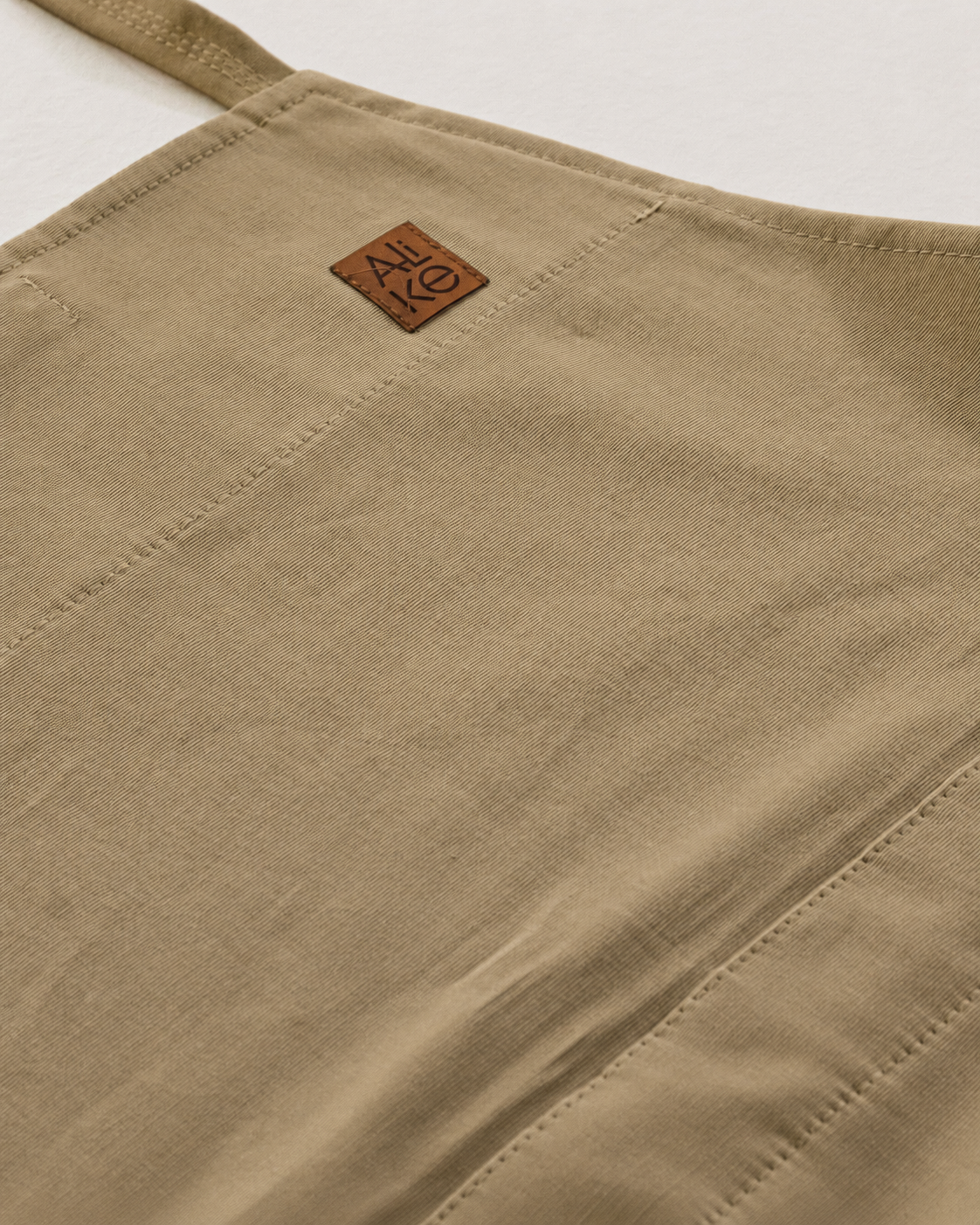 Fartuch garncarski Olive Sand bez kieszeni