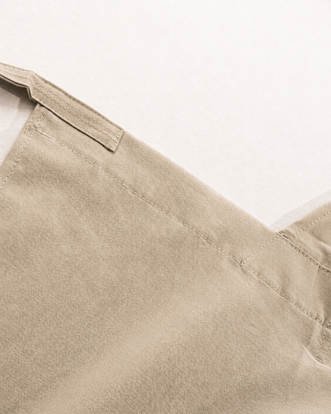 Fartuch garncarski Linen beige bez kieszeni
