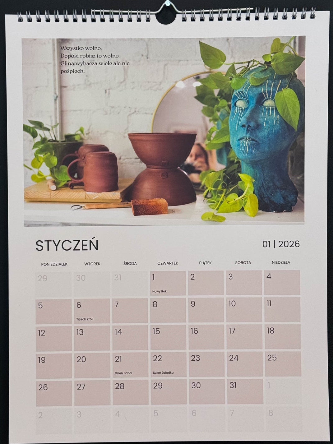 Kalendarz Ceramiczny 2026 Alike