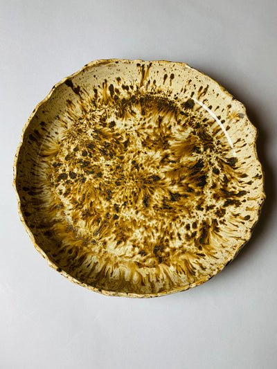 Misa z rzeźbionym brzegiem - Alike Pottery Studio