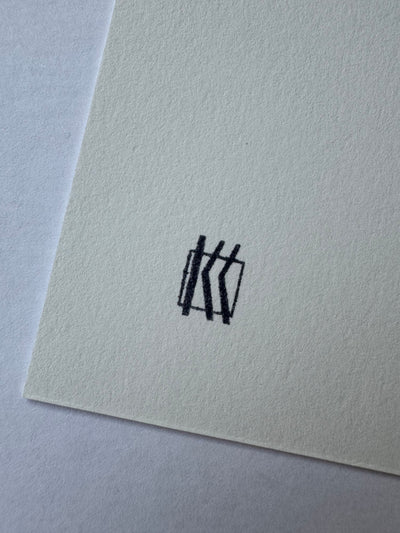 Słonecznik czarno-biały - Alike Pottery Studio