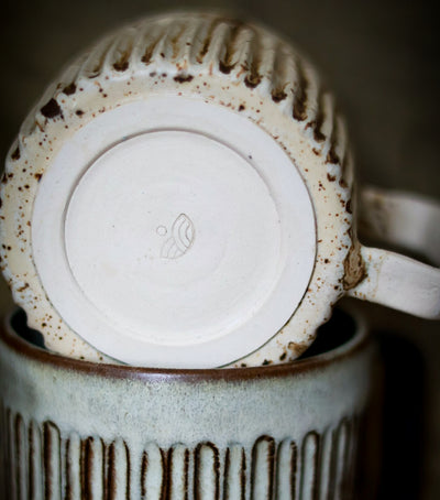 Kubki z ryflowaniem Takachiho i Aoshima (250-500ml) - Alike Pottery Studio