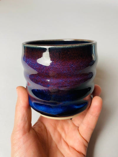 Czarka falowana gwiaździsta noc nr 1 - Alike Pottery Studio