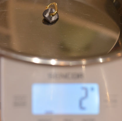 Kolczyki z czarnej i białej porcelany w technice nerikomi #3