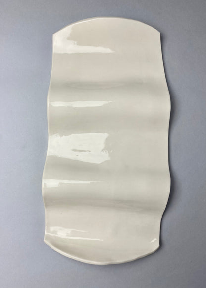 Forma falowana z porcelany