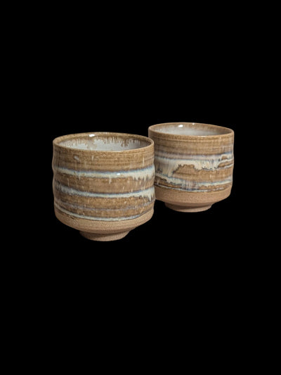 Zestaw dwóch czarek guinomi. (sake, espresso) - Alike Pottery Studio