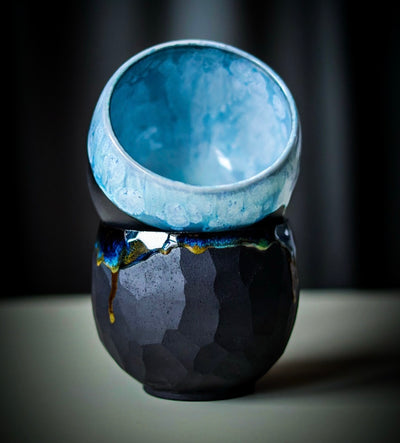 Kubki 4 Żywioły – Ogień / Ziemia / Woda / Wiatr (300 ml) - Alike Pottery Studio