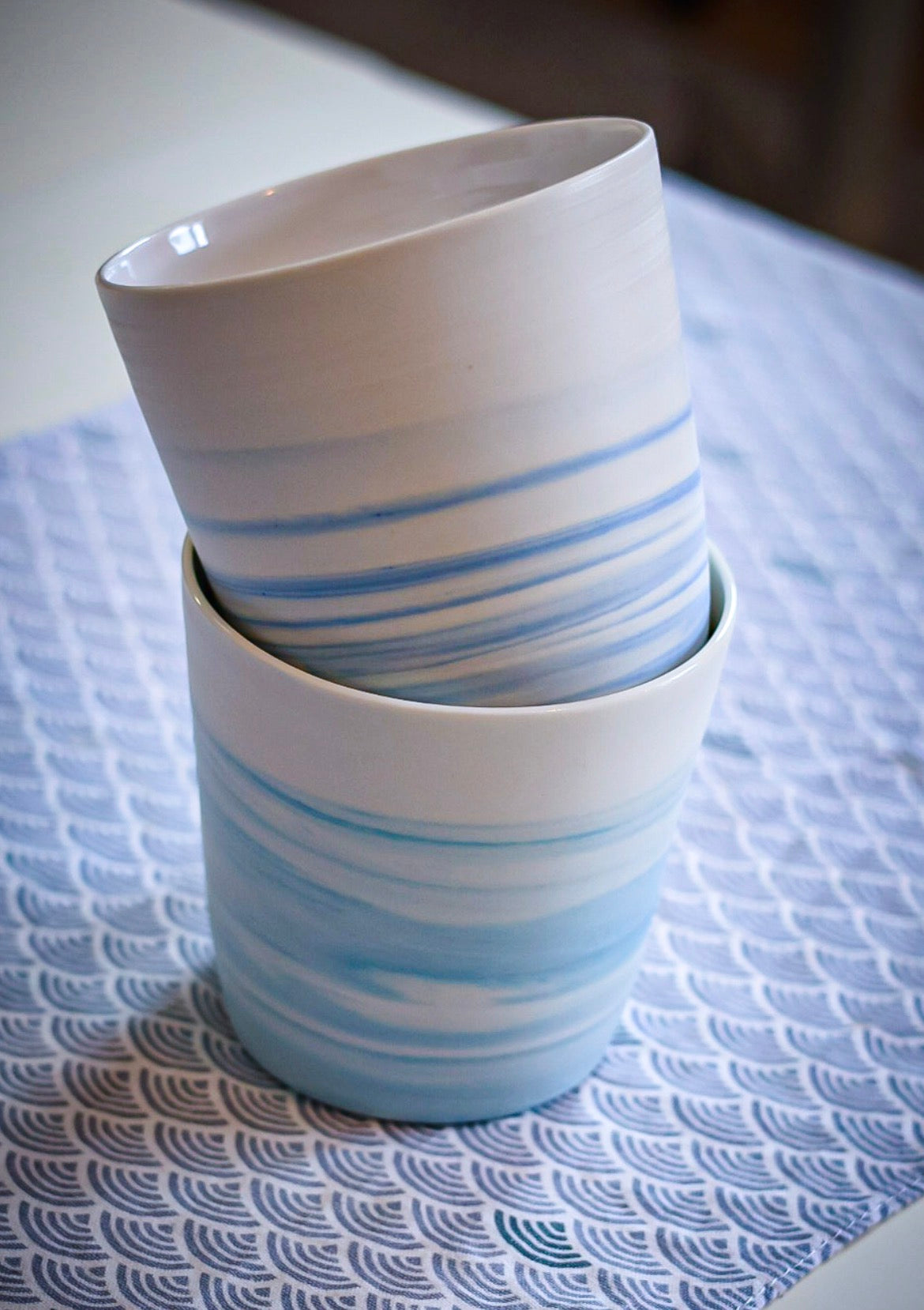 Szklanki Ashi (500 ml) - Porcelana Nerikomi