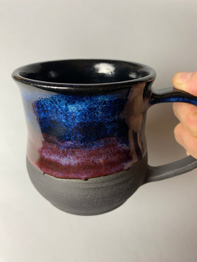 Kubek z brzuszkiem gwiaździsta noc nr 1 - Alike Pottery Studio