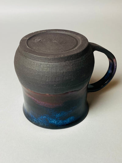 Kubek z brzuszkiem gwiaździsta noc nr 1 - Alike Pottery Studio