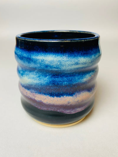 Czarka falowana gwiaździsta noc nr 2 - Alike Pottery Studio