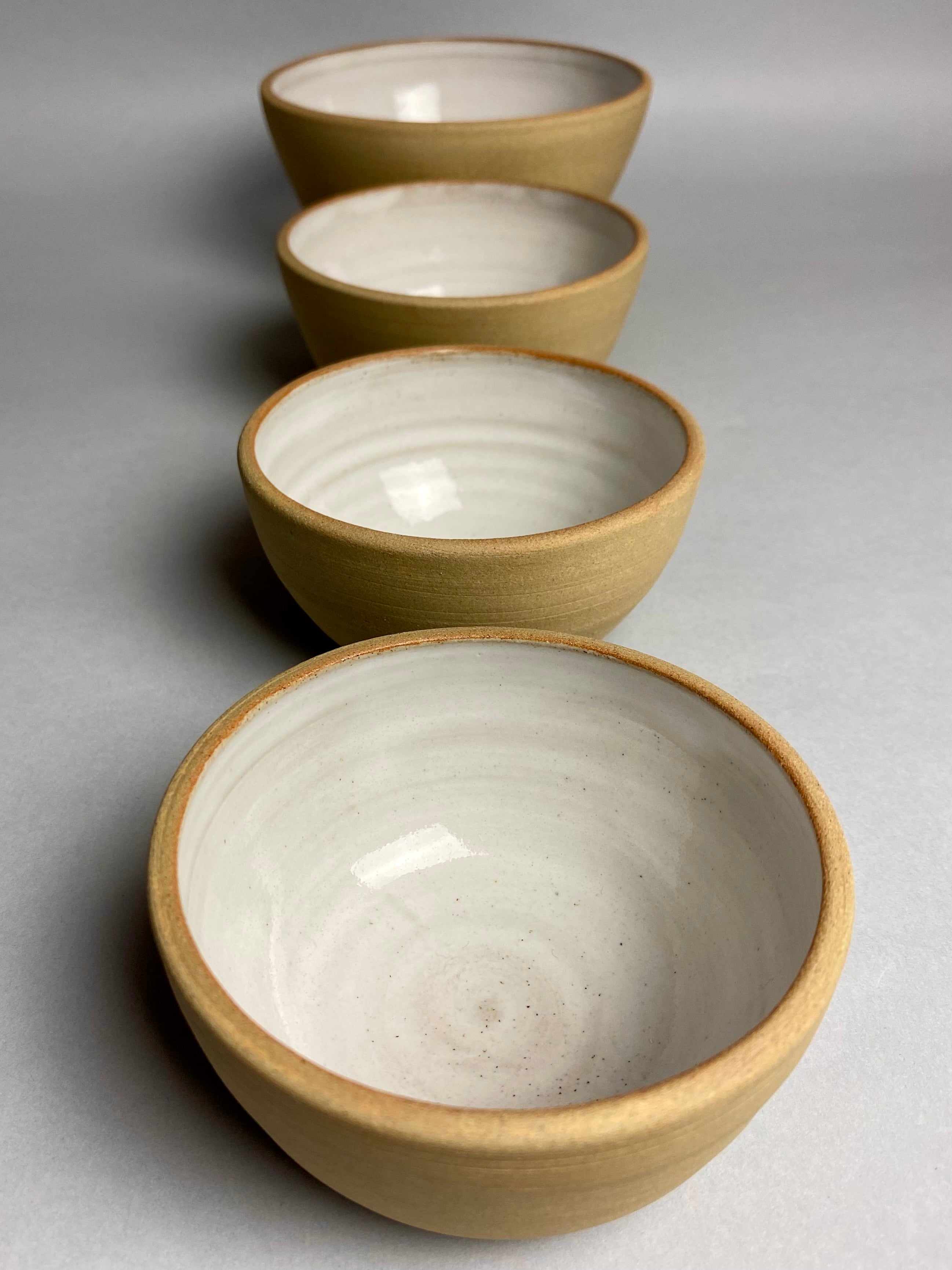 Zestaw miseczek z kamionki Dunes - Alike Pottery Studio